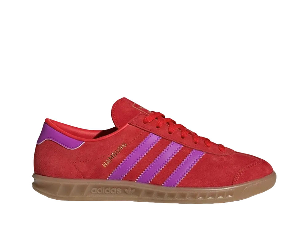 adidas Women's Hamburg "Red/Purple Burst/Gum"
