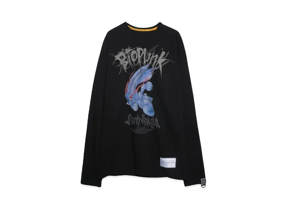 beauty:beast DARK KNIGHT L/S TEE "BLACK"