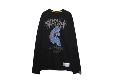 beauty:beast DARK KNIGHT L/S TEE "BLACK"
