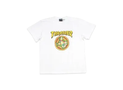 THRASHER x TMNT Collaboration T Shirt THTUR-ST003 "White"
