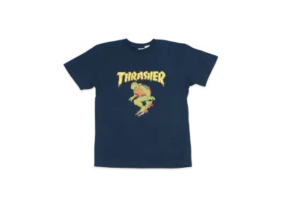THRASHER x TMNT Collaboration T Shirt THTUR-ST002 "Slate"