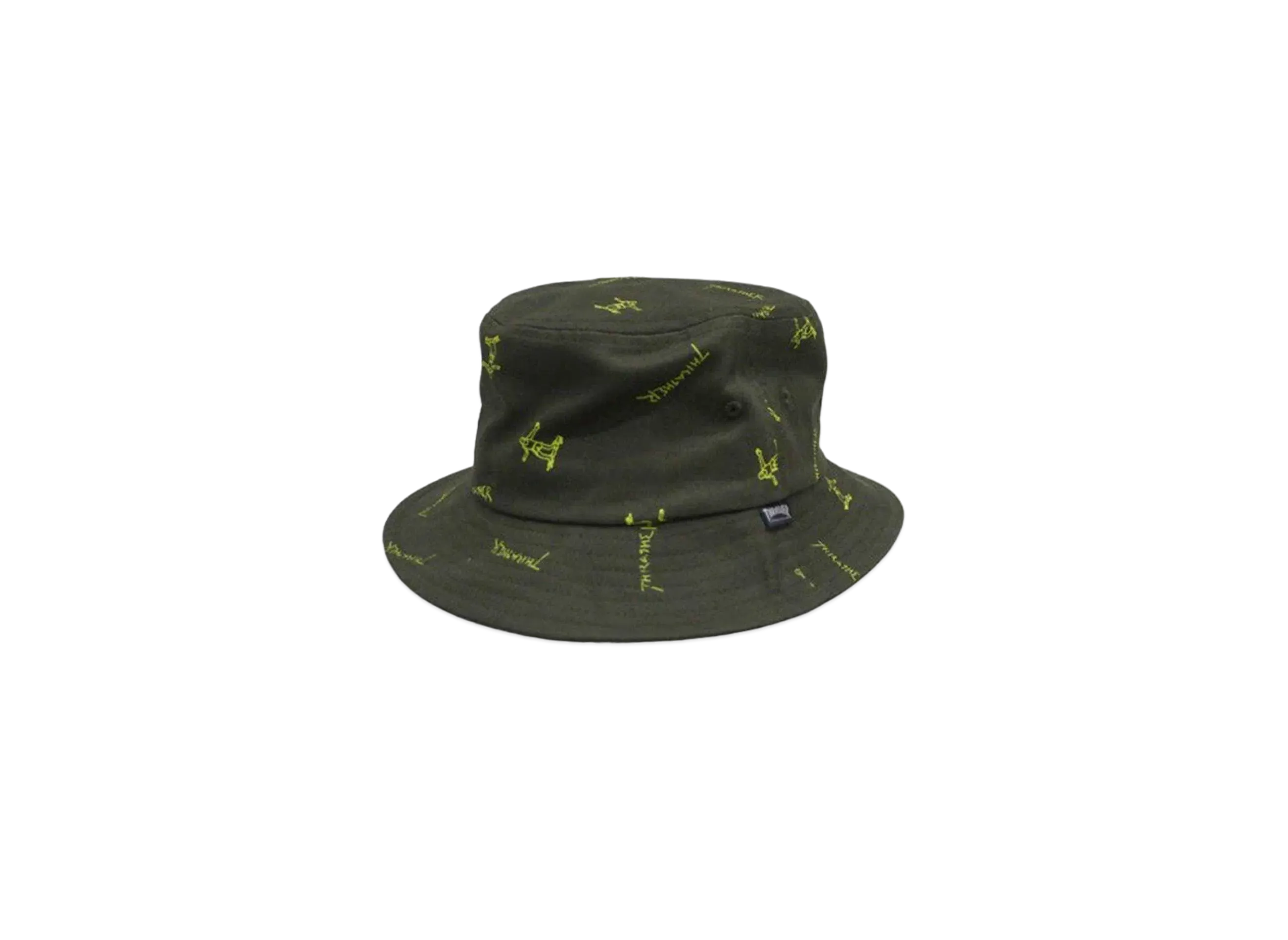 THRASHER Gonz Bucket Hat "Olive / C.Green"