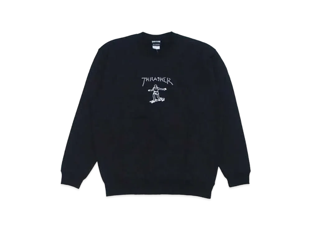 THRASHER Gonz Sweat (Pile) "Black"
