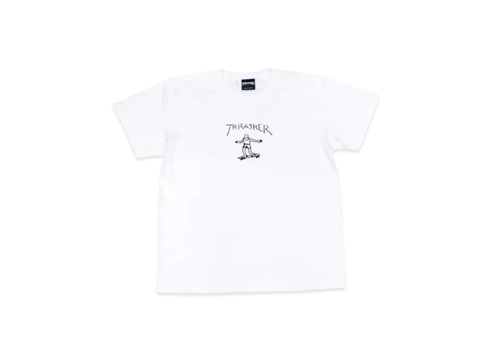 THRASHER Gonz Art Tee "White"