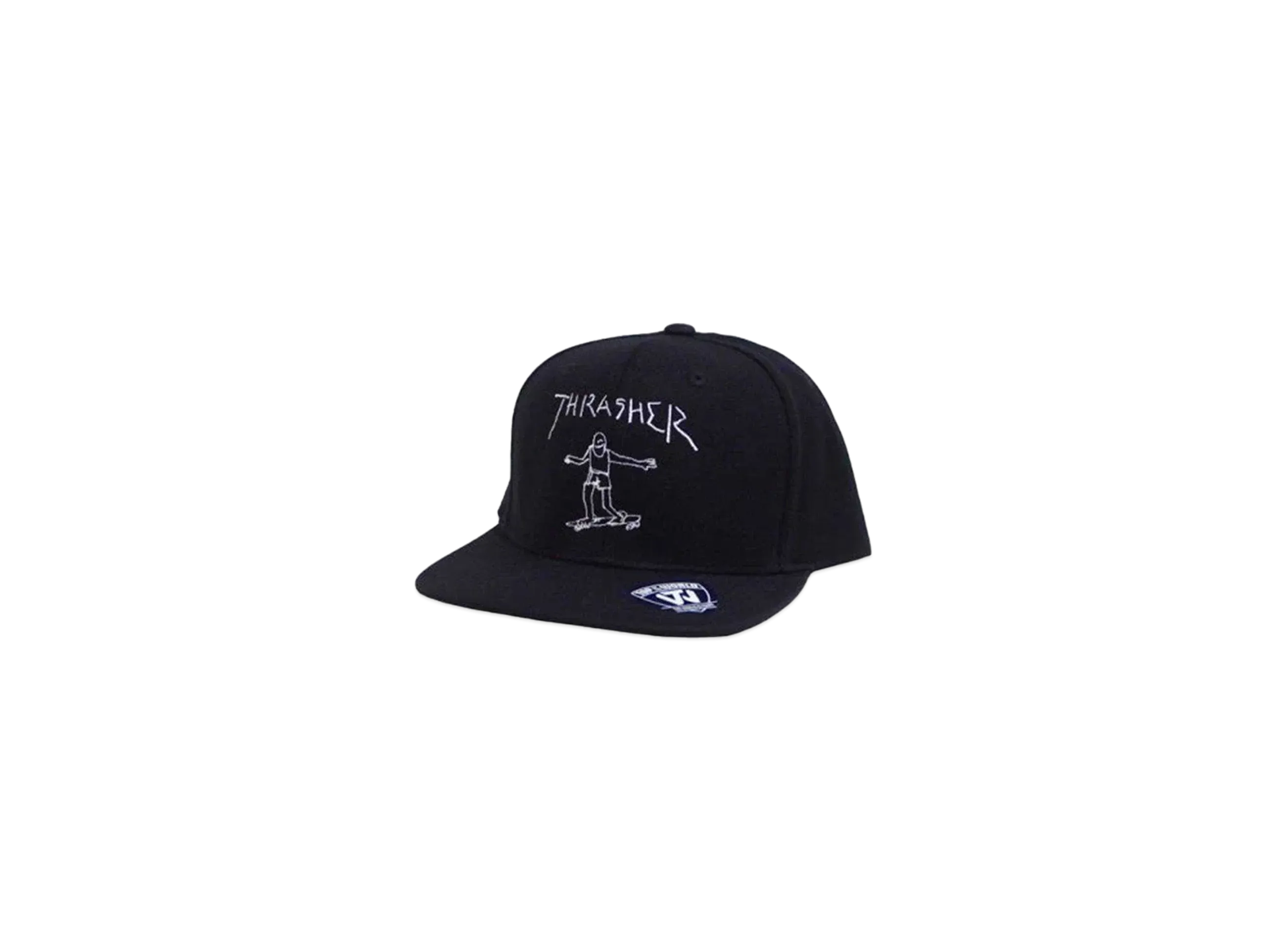 THRASHER Gonz Logo Snapback Cap "Black"