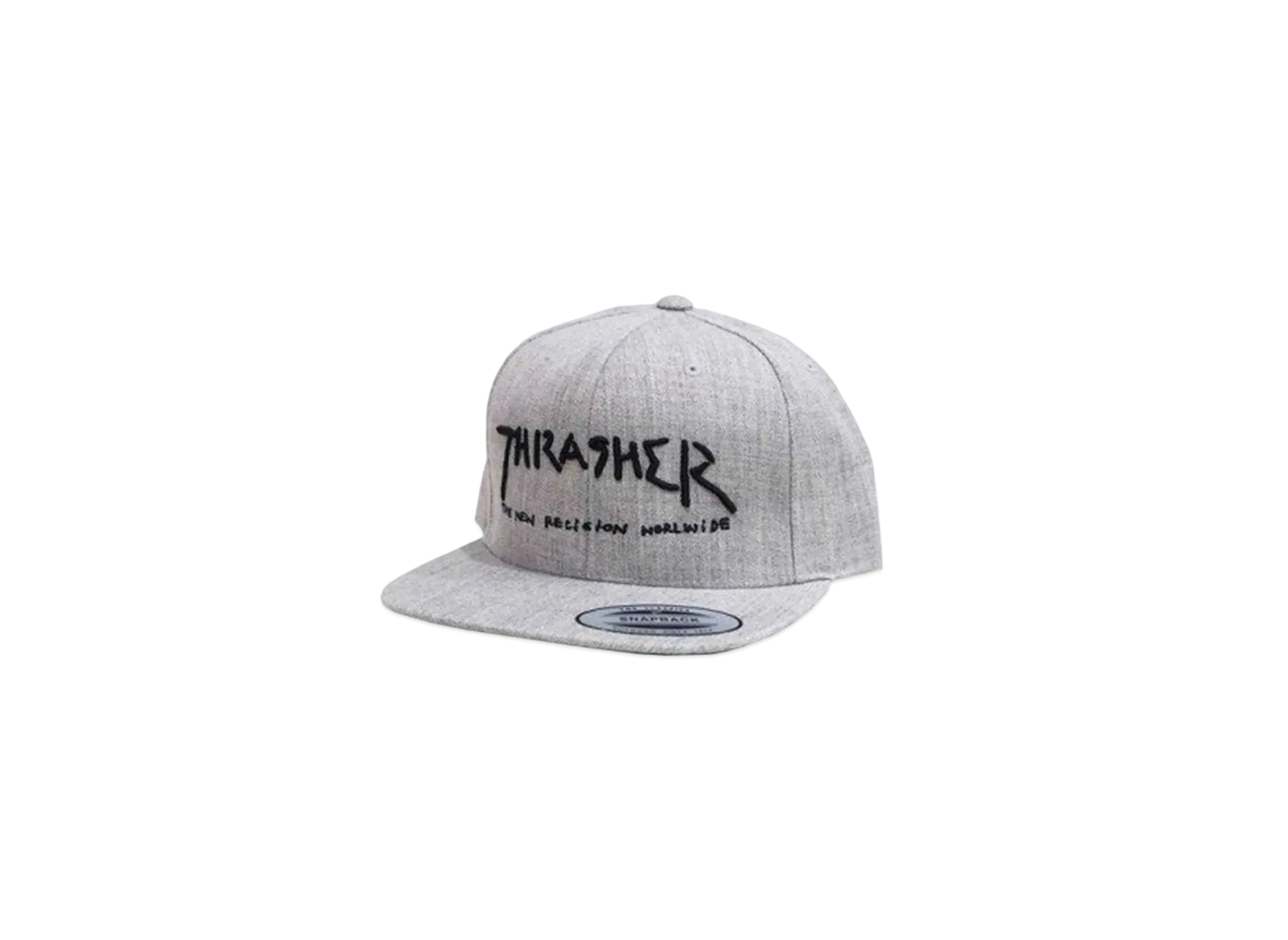 THRASHER Gonz Thrasher Logo Snapback Cap "H.Gray"