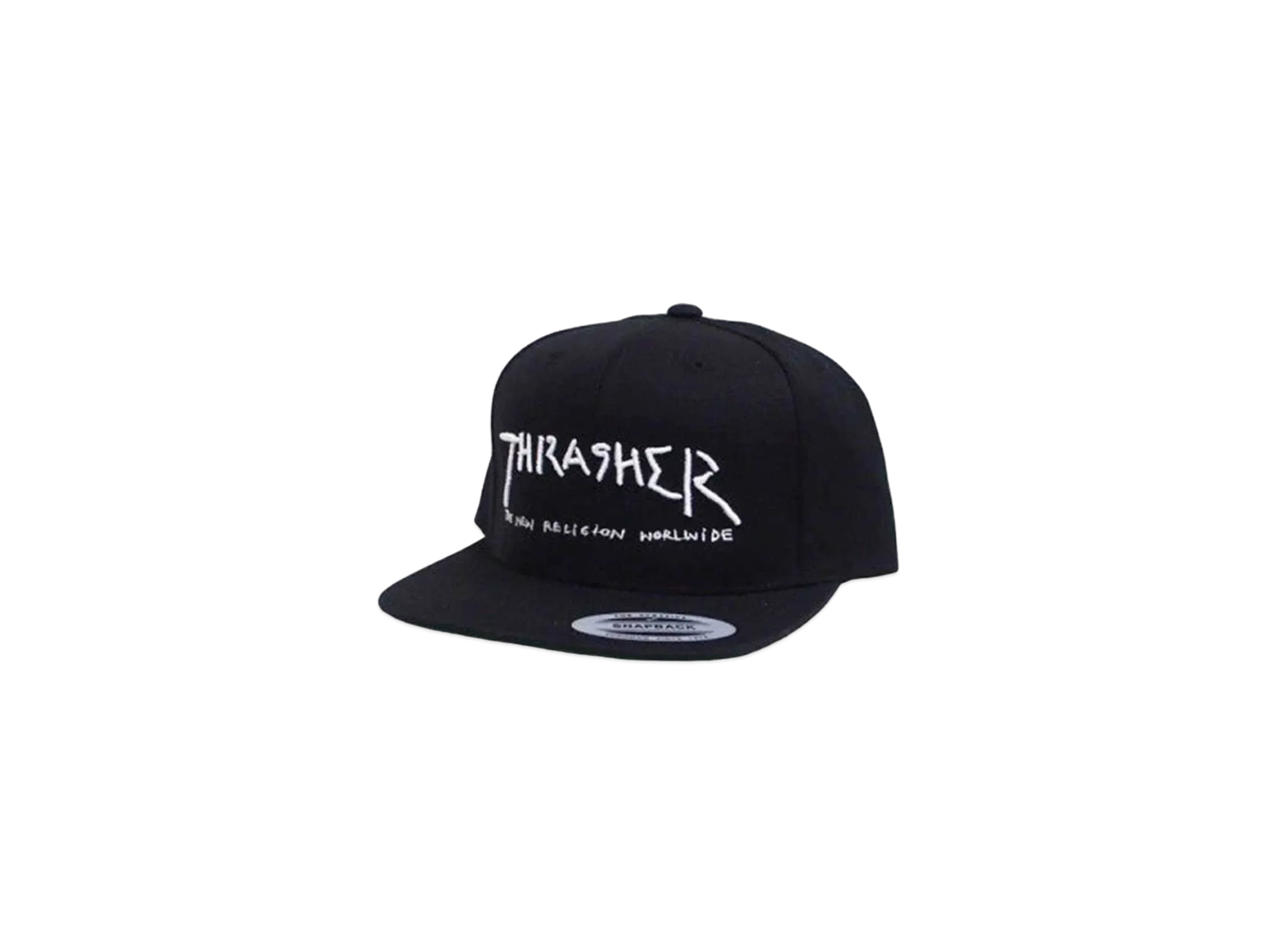 THRASHER Gonz Thrasher Logo Snapback Cap "Black"