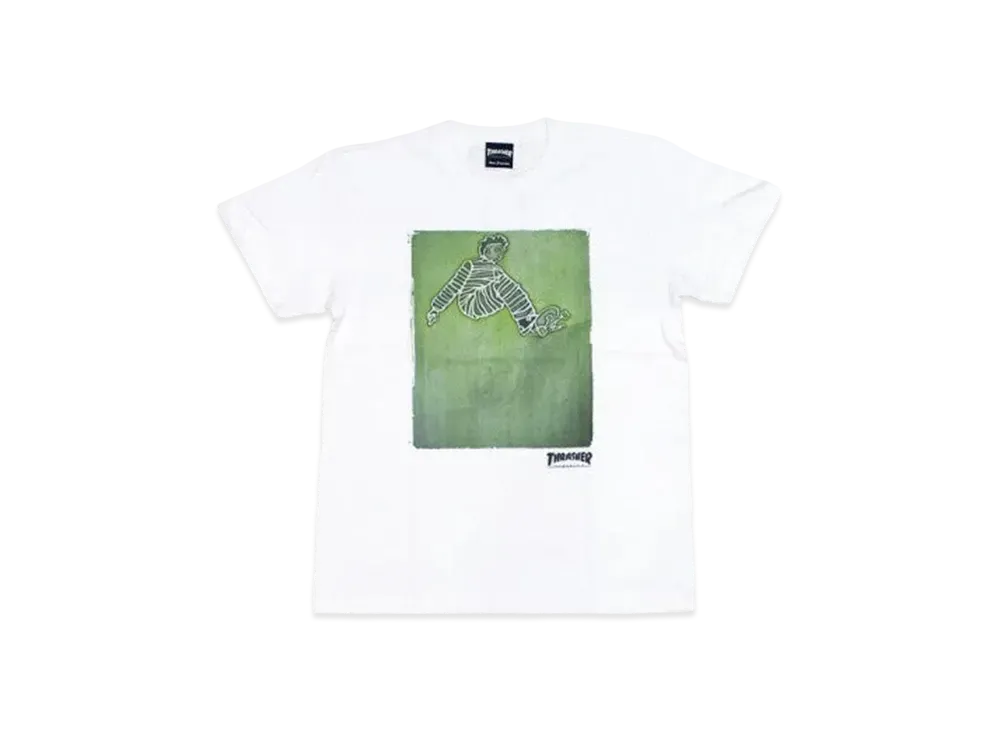 THRASHER Lance Mountain (Gonz) Tee "White"