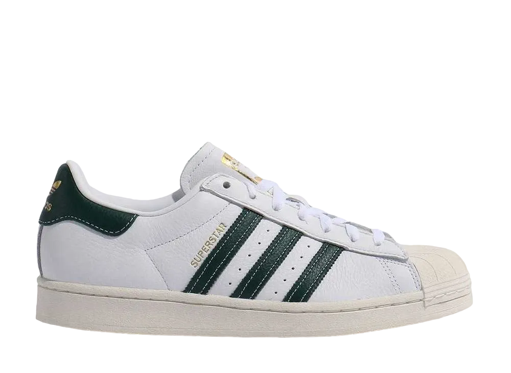 adidas Superstar "White/College Green/Gold Foil"