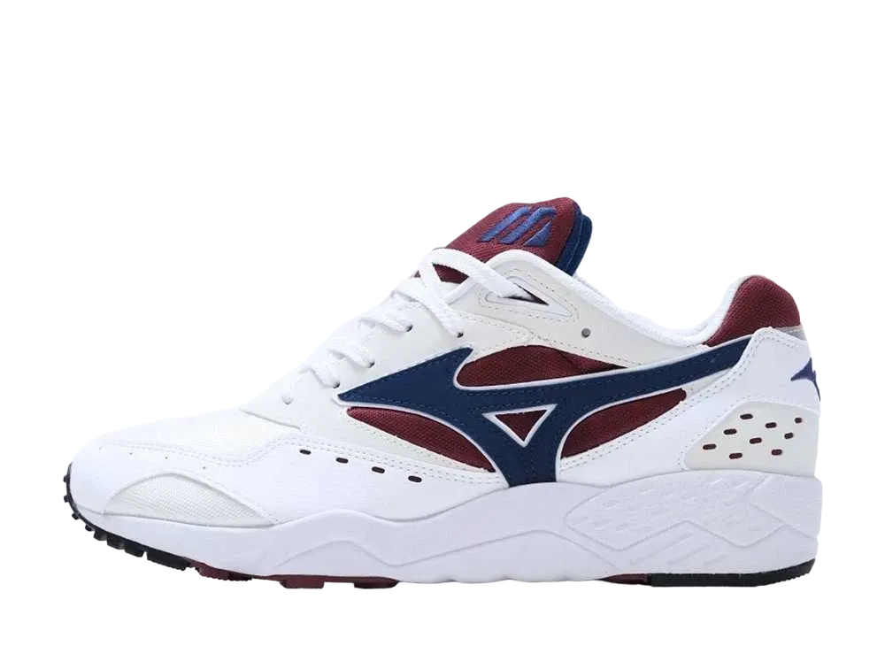 ミズノ コンテンダー "ホワイト/ネイビー/バーガンディ"