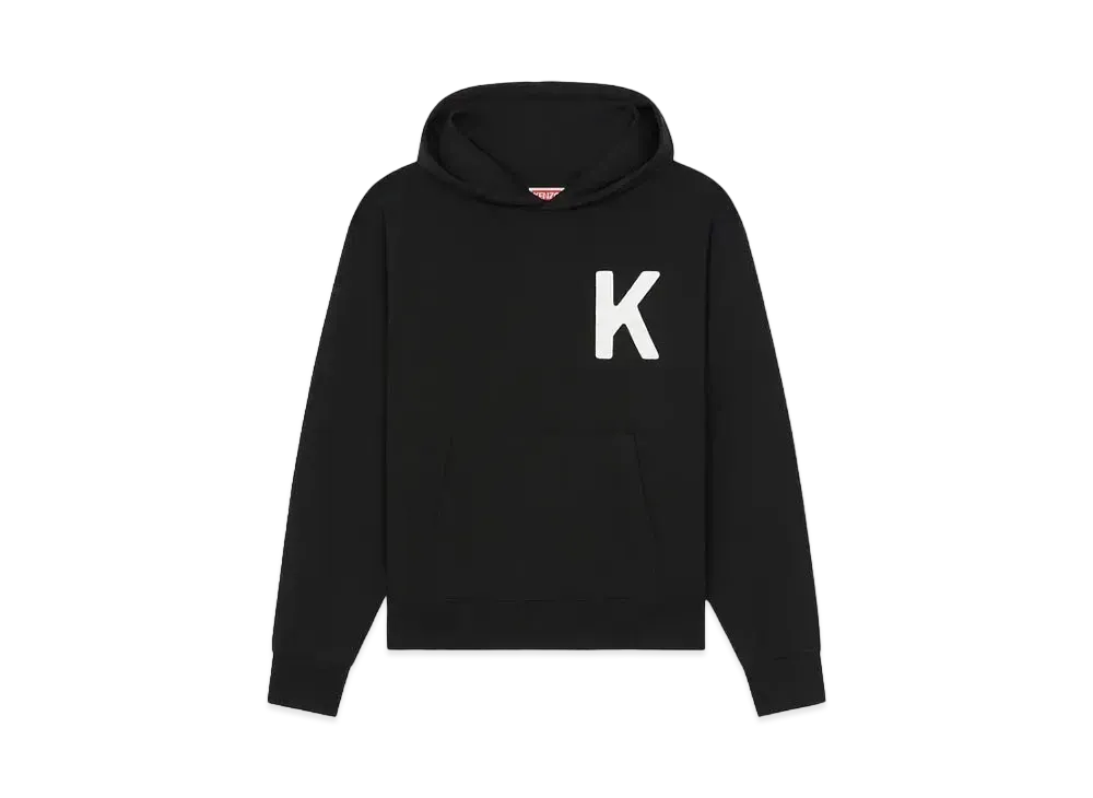 KENZO 'ELEPHANT' Embroidery Hoodie "Black"