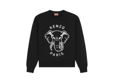 KENZO 'ELEPHANT' Sweat "Black"