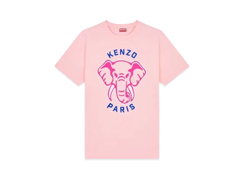 KENZO 'ELEPHANT' Loose Fit T-shirt "Faded Pink"