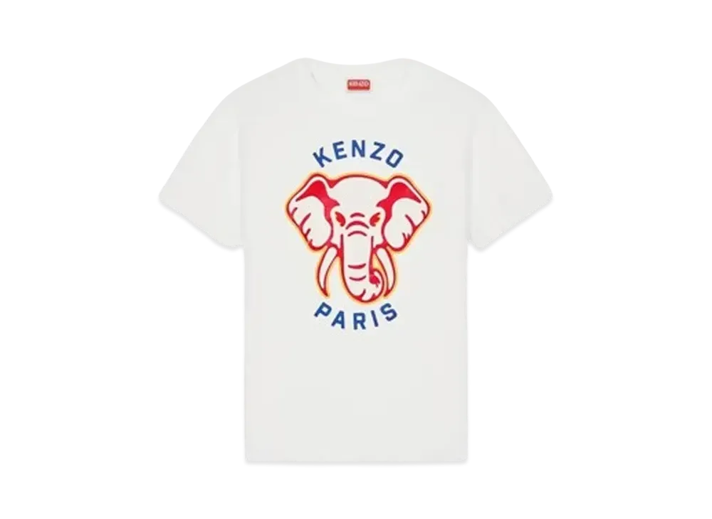 KENZO 'ELEPHANT' Loose Fit T-shirt "Off White"