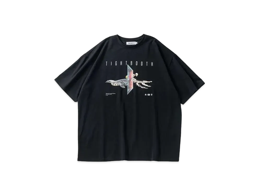TIGHTBOOTH Initialize T-shirt "Black"