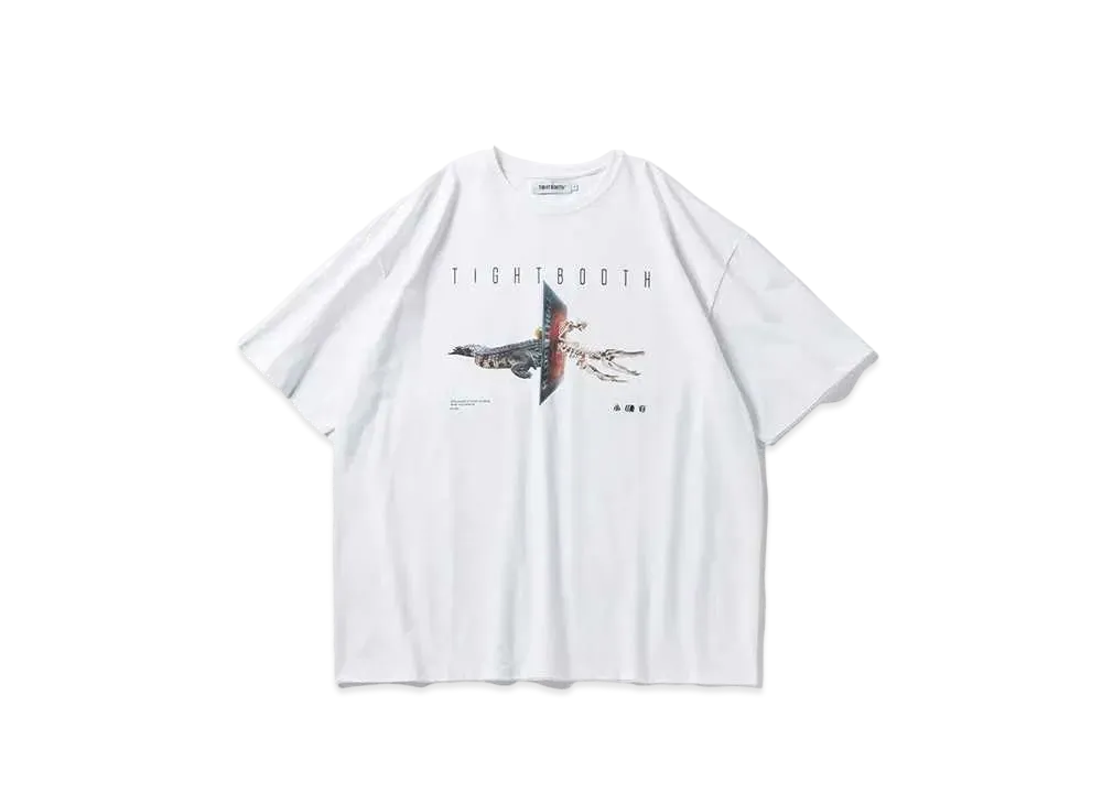 TIGHTBOOTH Initialize T-shirt "White"