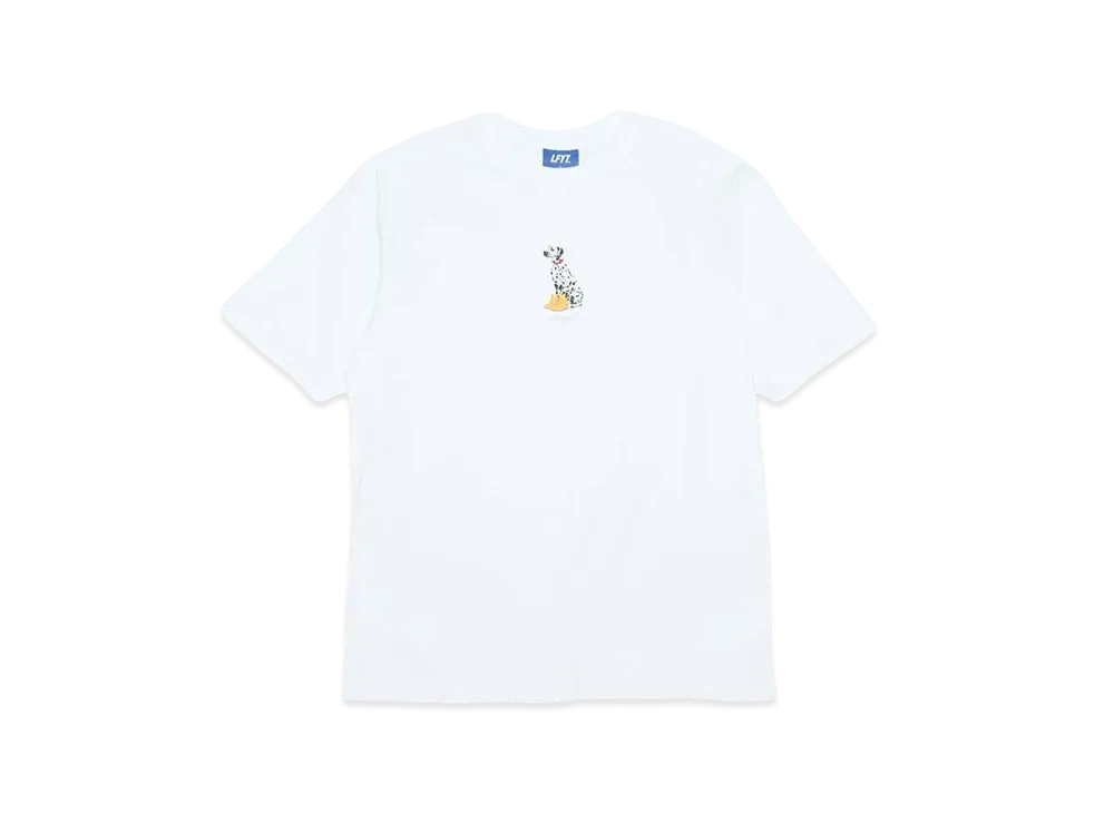 LFYT DALMATIAN TEE "WHITE"
