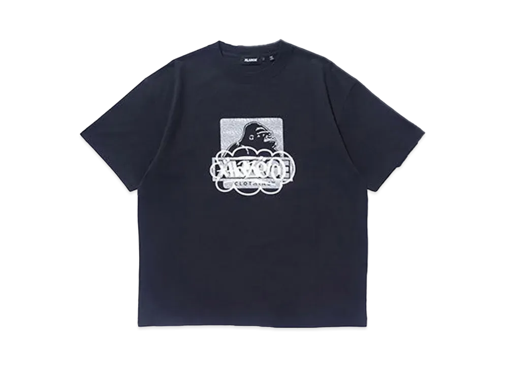 XLARGE x HAZE Tag OG S/S Tee "Black"