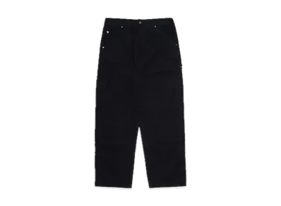 Supreme Moleskin Double Knee Painter Pant "Black"