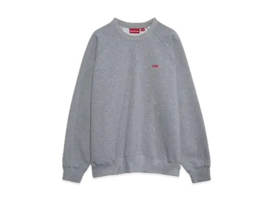 Supreme Small Box Raglan Crewneck "Heather Grey"