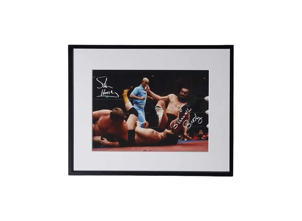 【予約商品】超獣コンビ x 週刊プロレス Signed Framed Picture -5- "MULTI"