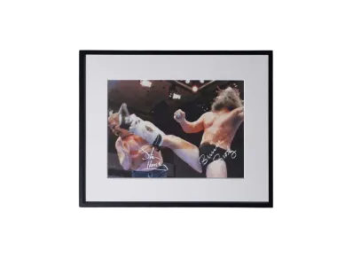 【予約商品】超獣コンビ x 週刊プロレス Signed Framed Picture -7- "MULTI"