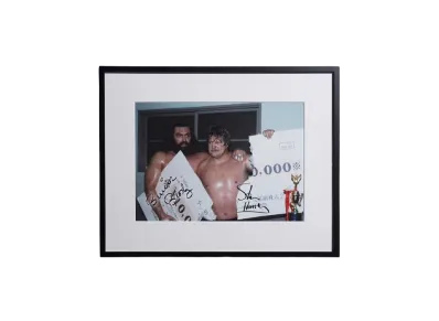 【予約商品】超獣コンビ x 週刊プロレス Signed Framed Picture -11- "MULTI"