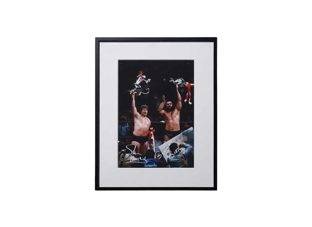 【予約商品】超獣コンビ x 週刊プロレス Signed Framed Picture -12- "MULTI"