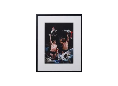 【予約商品】超獣コンビ x 週刊プロレス Signed Framed Picture -12- "MULTI"