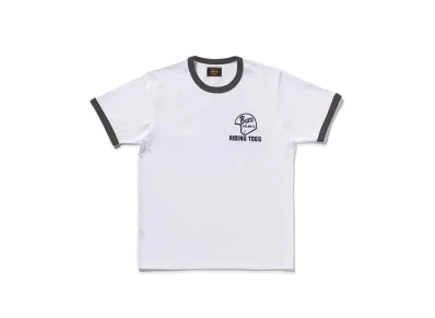 THE REAL McCOY'S Buco Tee / Riding Togs "White x Charcoal"
