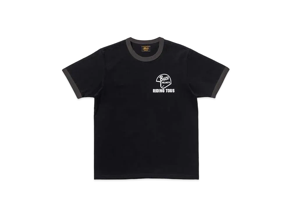 THE REAL McCOY'S Buco Tee / Riding Togs "Black x Charcoal"