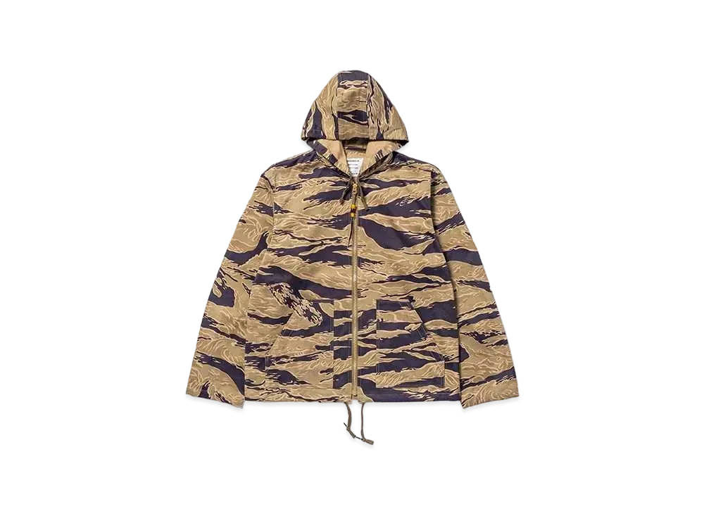 THE REAL McCOY'S Tiger Camouflage Parka / Advisor "Khaki"