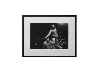 【予約商品】超獣コンビ x 週刊プロレス Signed Framed Picture -16- "MULTI"