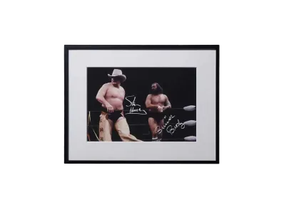 【予約商品】超獣コンビ x 週刊プロレス Signed Framed Picture -18- "MULTI"