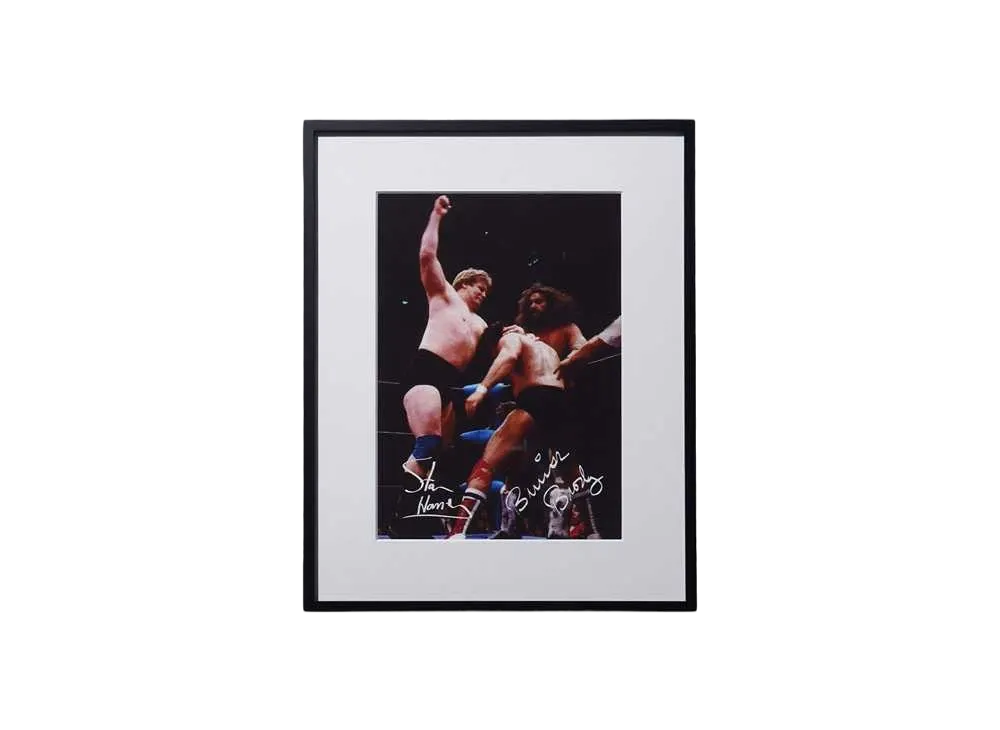【予約商品】超獣コンビ x 週刊プロレス Signed Framed Picture -19- "MULTI"