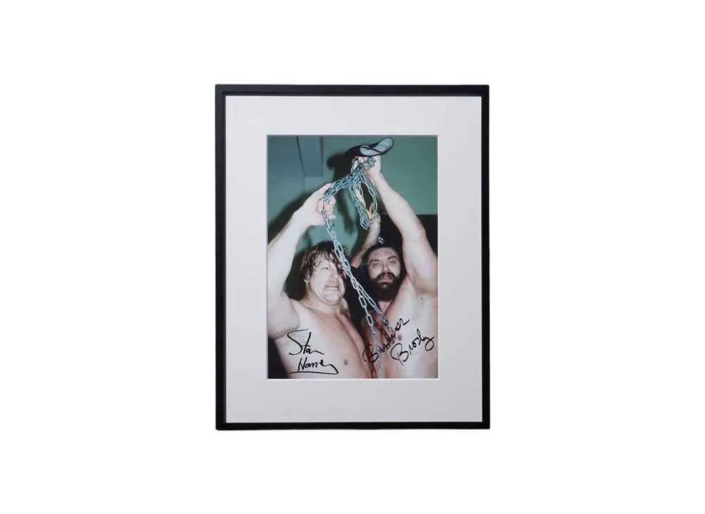 【予約商品】超獣コンビ x 週刊プロレス Signed Framed Picture -8- "MULTI"