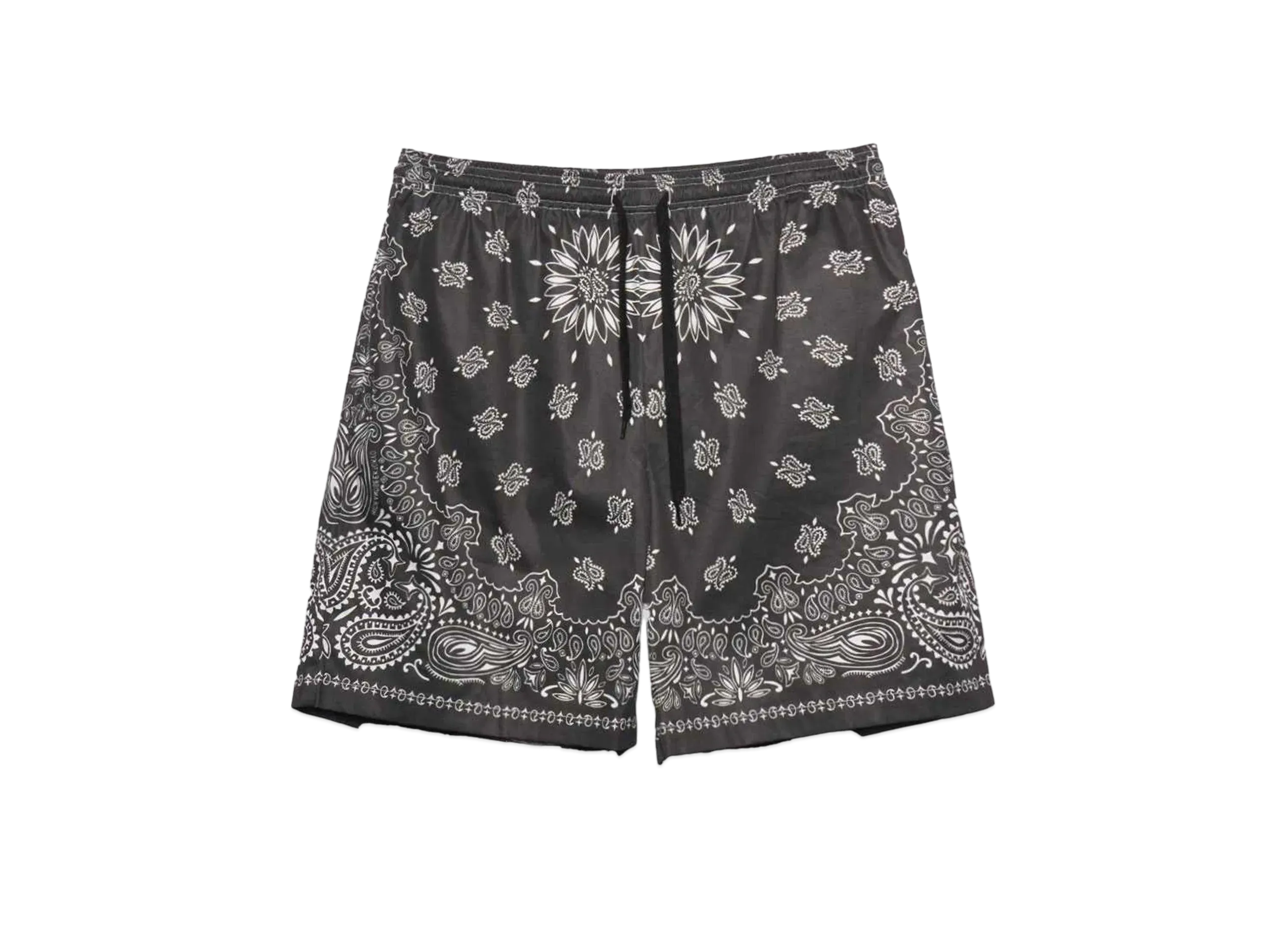 Hide and Seek Bandana Pattern Short(24ss) "BLACK"
