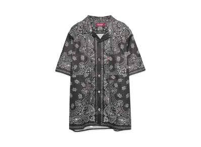 Hide and Seek Bandana Pattern S/S Shirt(24ss) "BLACK"