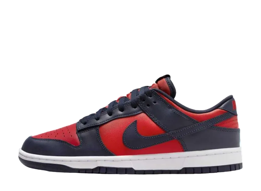 ナイキ ダンク ロー レトロ "ユニバーシティレッド/オブシディアン"