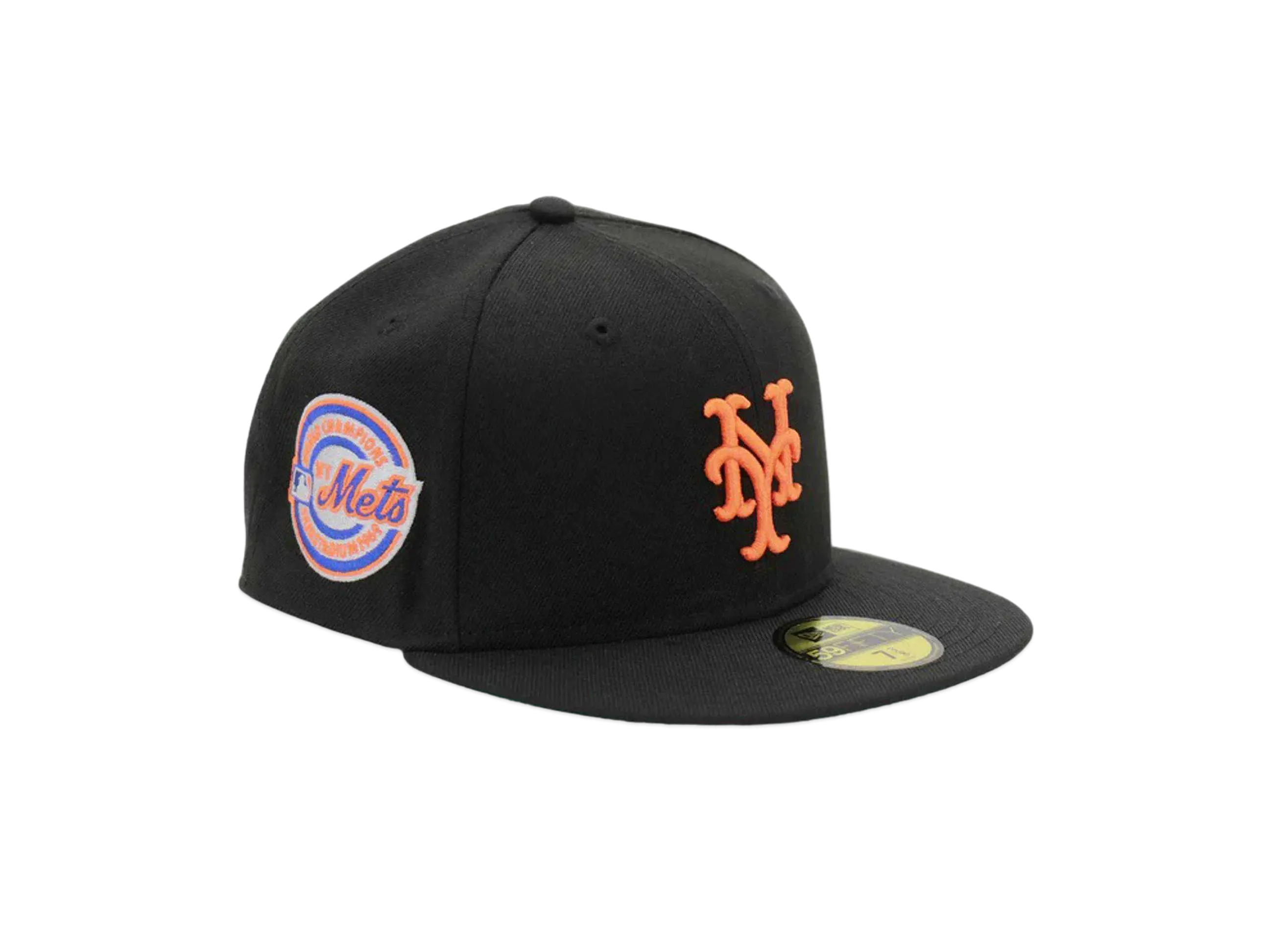 NEW ERA x THE CAP 'COOL CROW' 59Fifty Stadium New York Mets 69 BLKOTC "Black"