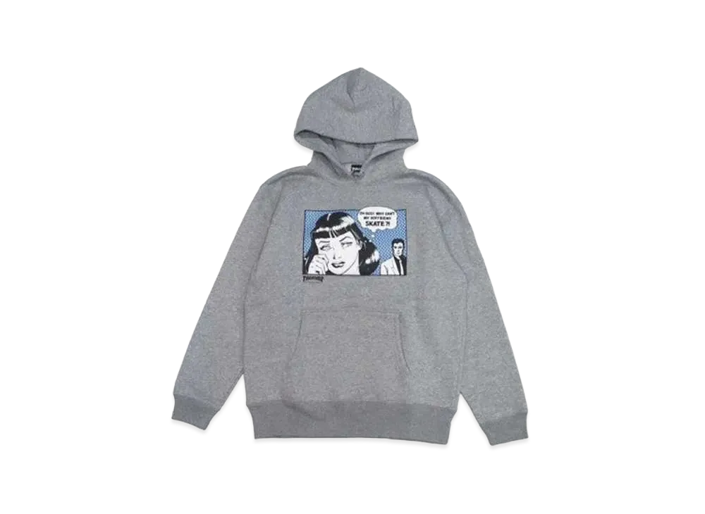 THRASHER Boyfriend Parka "Gray / Horizon"