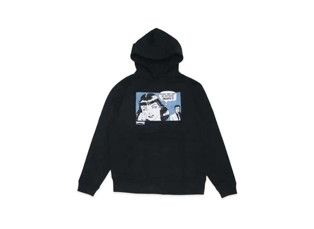 THRASHER Boyfriend Parka "Black / Horizon"