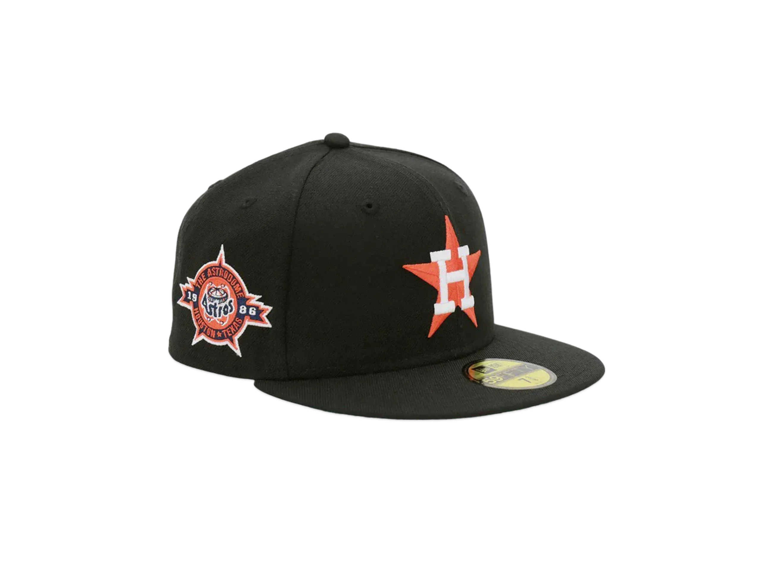 NEW ERA x THE CAP 'COOL CROW' 59Fifty Stadium Houston Astros 86 BLKOTC "Black"