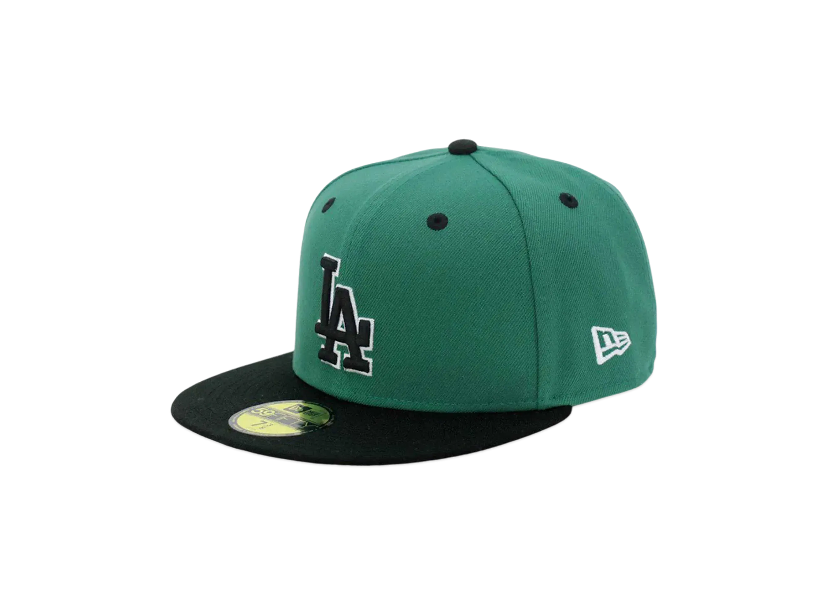 NEW ERA x THE CAP 'CROCODILE' 59Fifty Los Angeles Dodgers PNGBLK "Pine Black"
