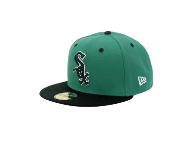 NEW ERA x THE CAP 'CROCODILE' 59Fifty Chicago White Sox PNGBLK "Pine Black"