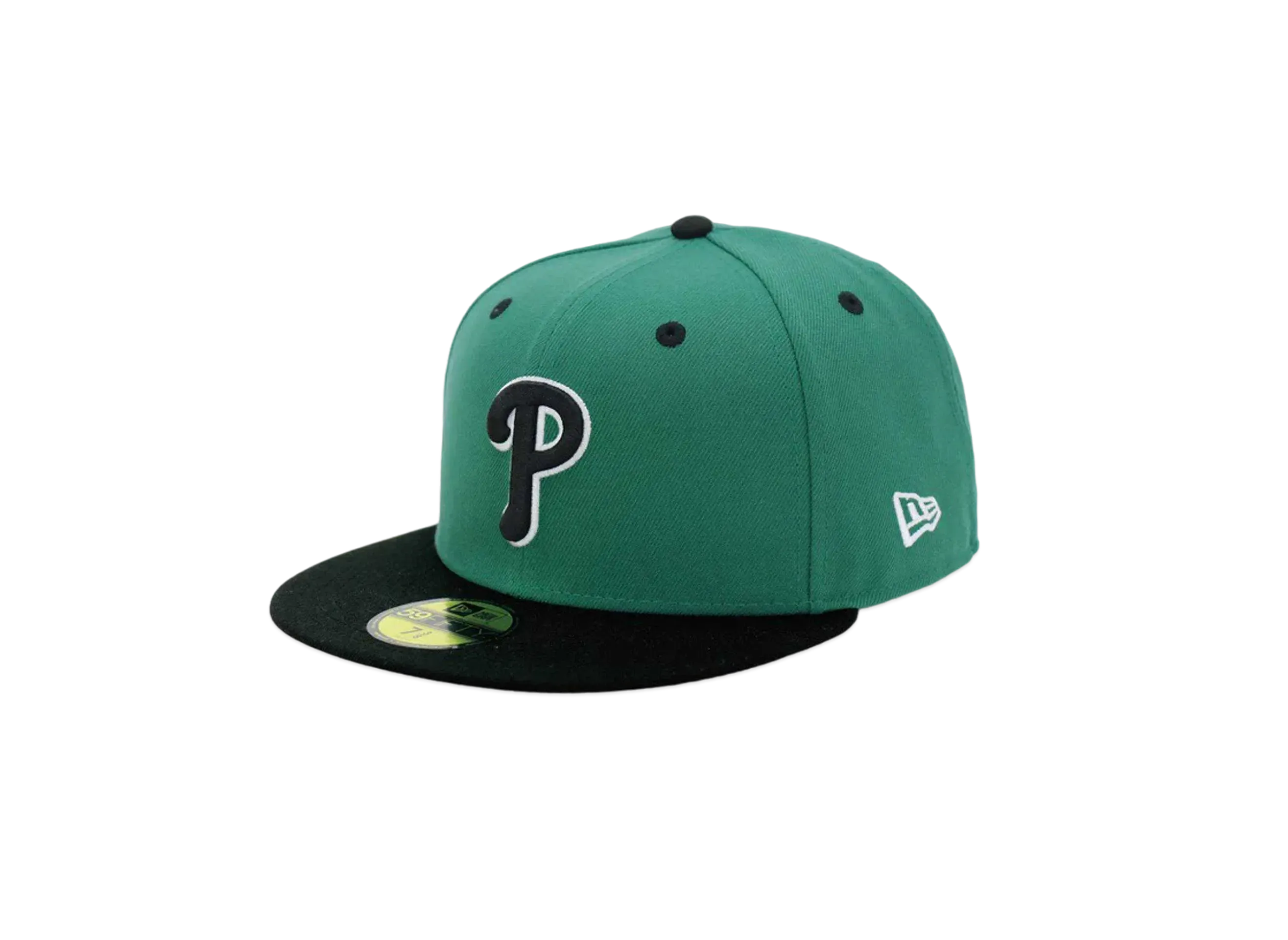 NEW ERA x THE CAP 'CROCODILE' 59Fifty Philadelphia Phillies PNGBLK "Pine Black"