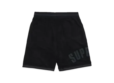 Supreme Ultrasuede Mesh Short "Black"