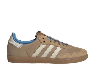 ウェールズ・ボナー × アディダス オリジナルス ナイロン サンバ "デザート/ワンダーホワイト/アッシュブルー"