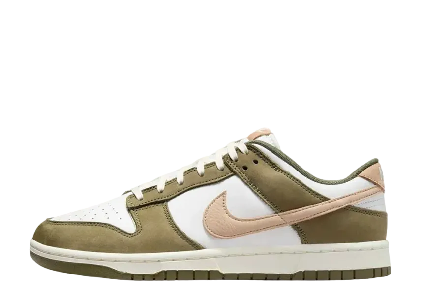 ナイキ ダンク ロー レトロ PRM "ミディアムオリーブ アンド サミットホワイト"