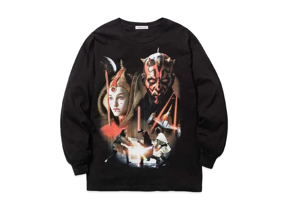 F-LAGSTUF-F "The Phantom Menace"LSTee "BLACK"